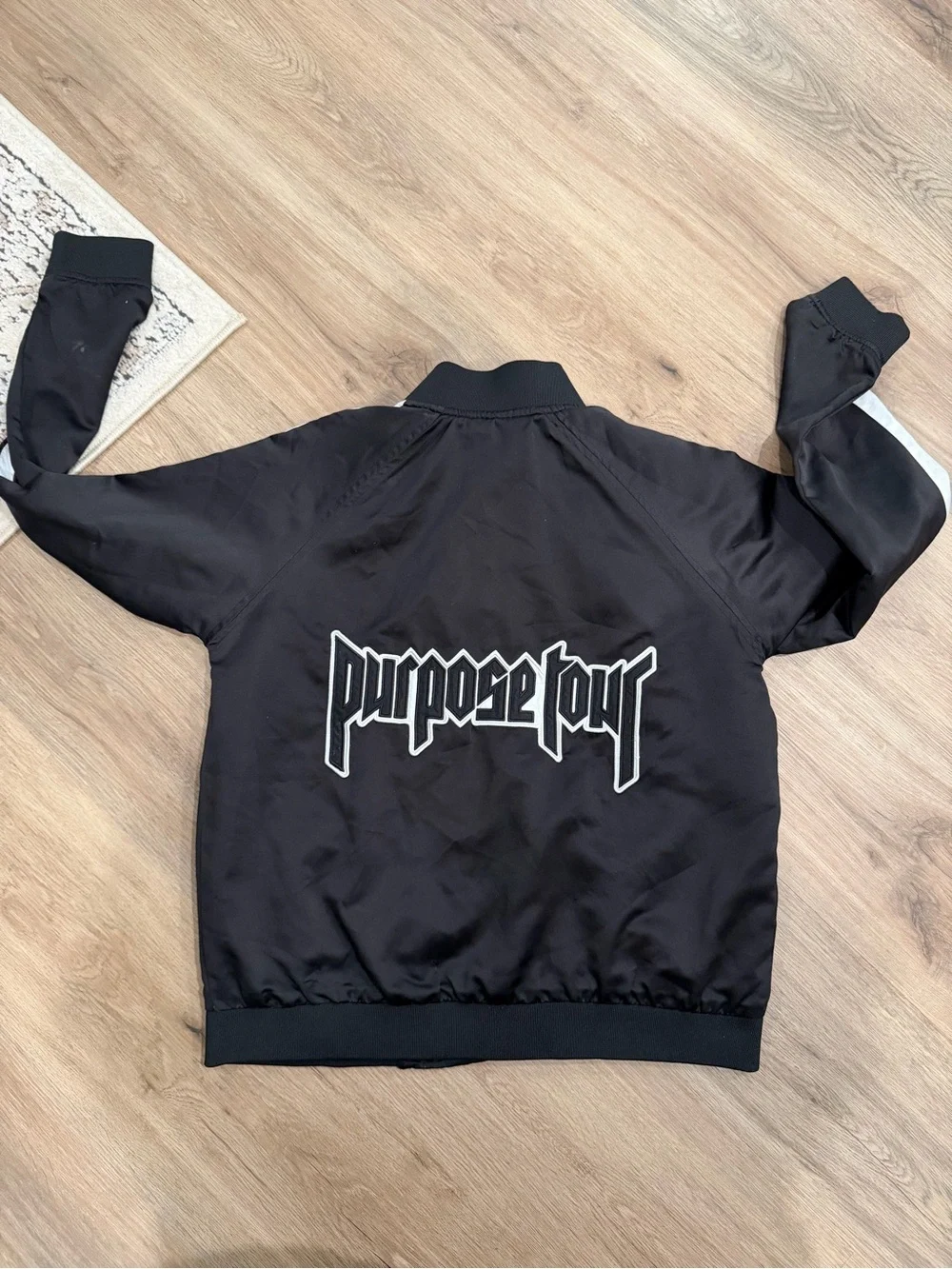 Justin Bieber bomber jacket